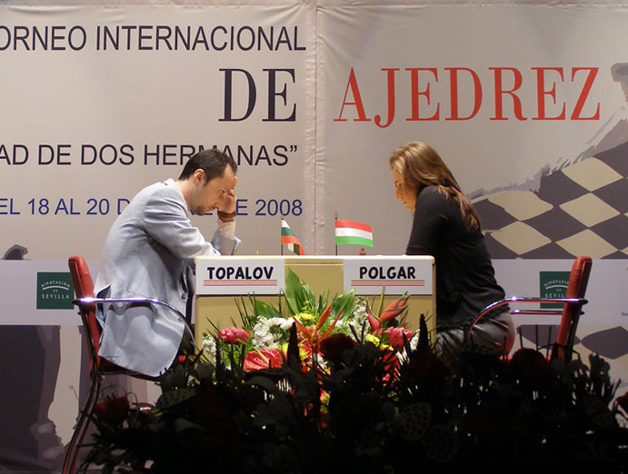 Semifinal Topalov-Polgar