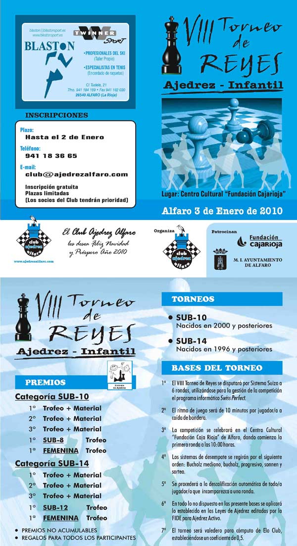 8. Torneo de Reyes Alfaro 2010