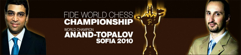 World Championship Match 2010 - Viswanathan Anand vs Veselin Topalov