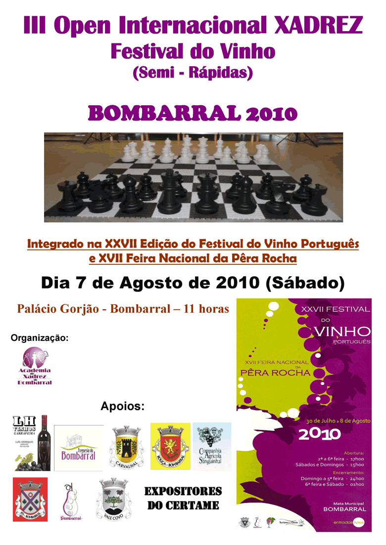 3. Open Internacional Festival do Vinho