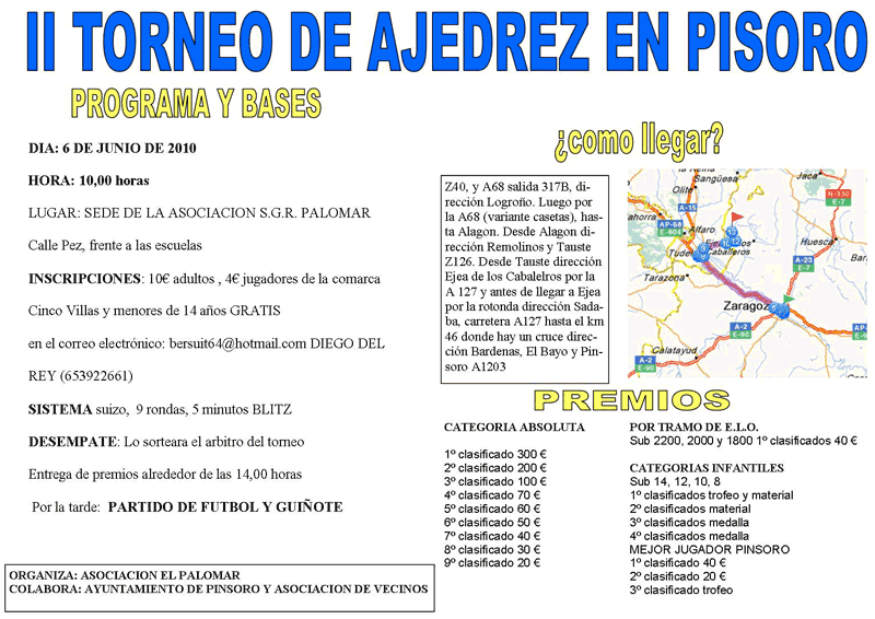 Torneo Ajedrez Pinsoro 2010