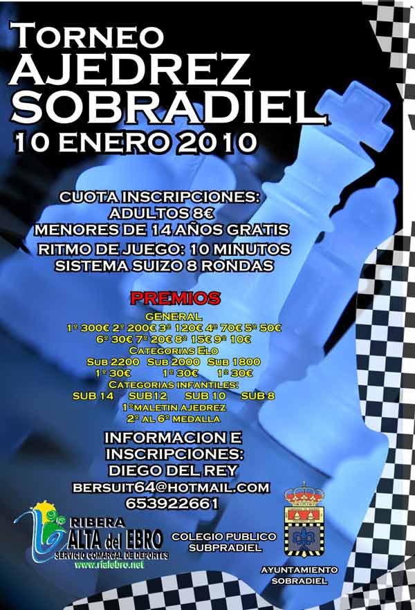 Torneo Ajedrez Sobradiel 2010