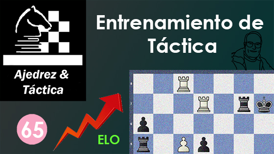 Ajedrez Entrenamiento de Táctica 65