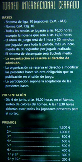Memorial Xosé Enrique Rodríguez Peña - Torneo Cerrado