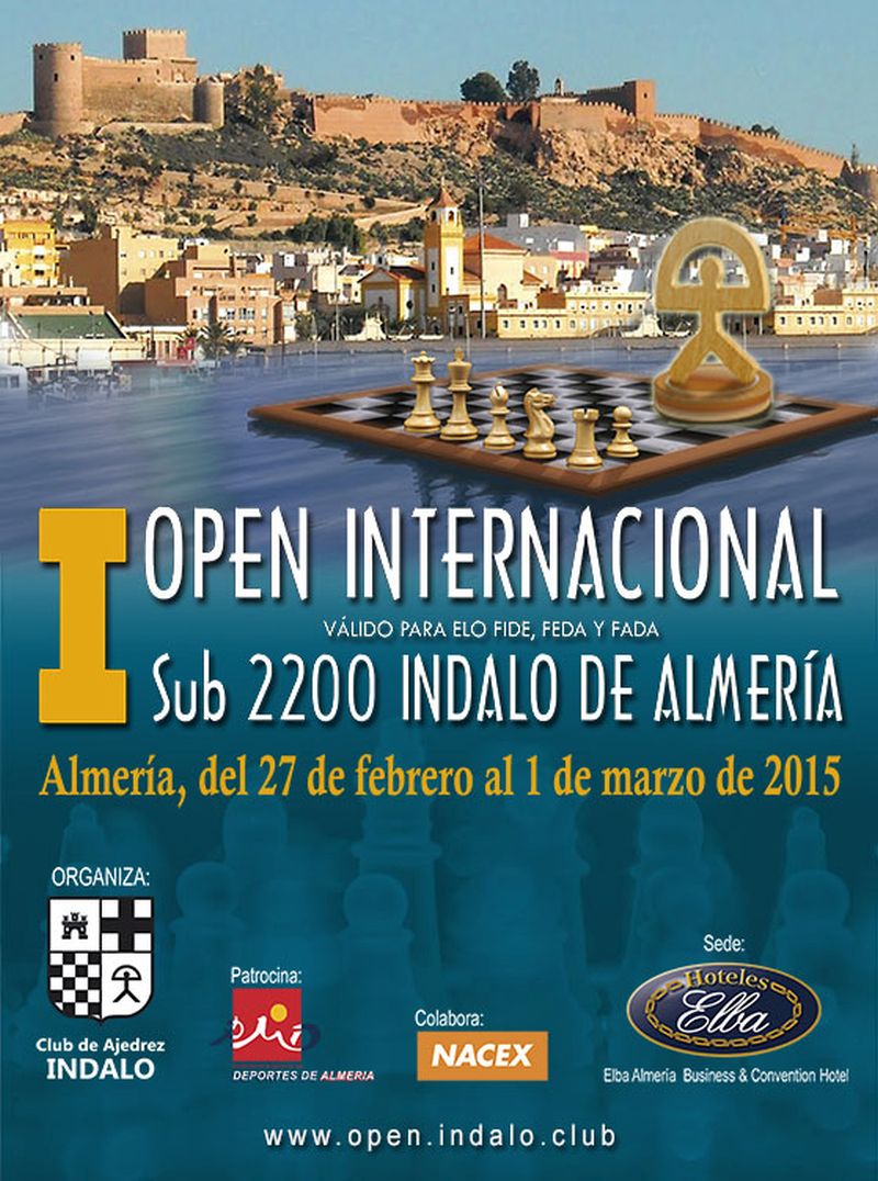 I Open sub-2200 Indalo de Almería 2015